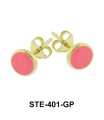 Circular Shaped Stud Earring STE-401